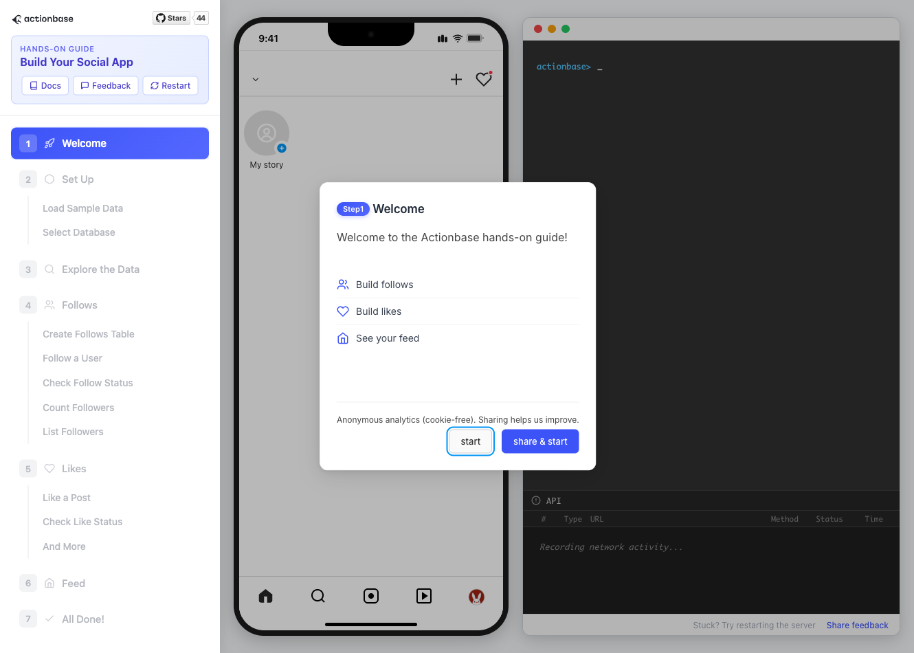 Screen layout